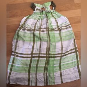 Women’s Lined Tank Top Le Lis Blanc green beige